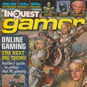 Inquest Gamer 47 March 1999 Art Cover Mark Zug Star Wars CCG Deep Space 9 CCG